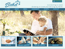 Tablet Screenshot of bethelbaptistca.org